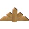 Ekena Millwork Kennewick Rough Sawn Timber Gable Bracket, Western Red Cedar, 36"W x 21"H x 2"D x 6"F, 14/12 Pitch GBW036X21X0206KEN00RWR - alternate 2